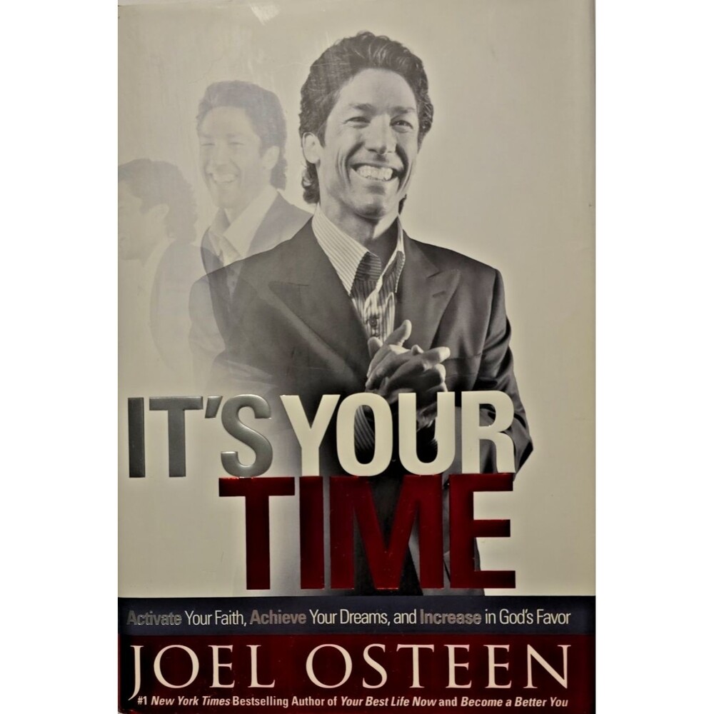 It's Your Time by Joel Osteen, Christian Life, Spiritual Growth, Hardback